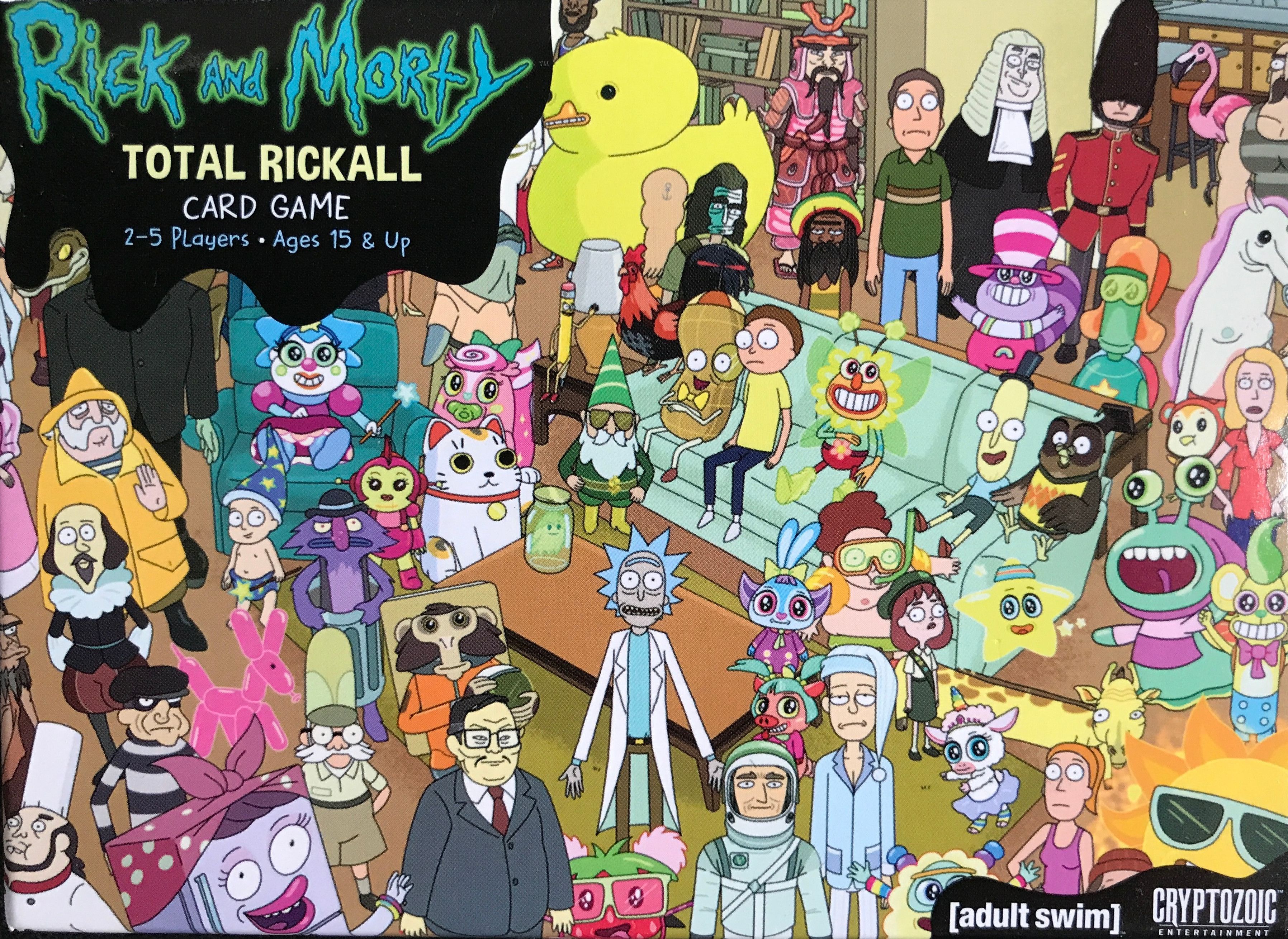Rick and Morty Total Rickall Купить настольную игру Rick and Morty Total Rickall в интернет